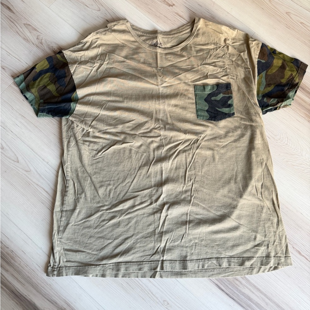 City streets tan camo shirt